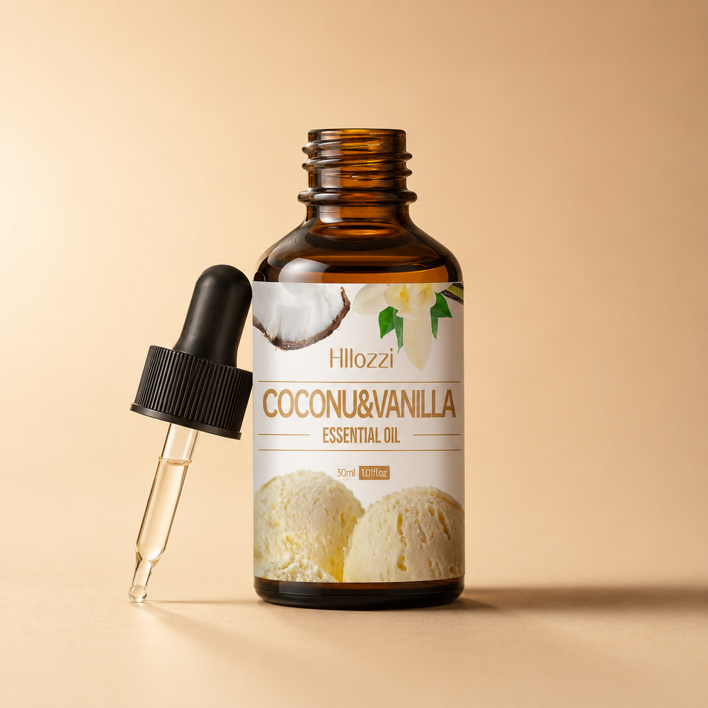 Aceite Coco Vainilla Masaje Corporal Aromaterapia